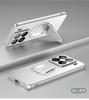 For Xiaomi 15 15S 14 Pro Ultra Case Magnetic Suction Metallic Colors Spacecraft Style Kickstand Soft Plating Cover Shell