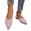 Sharp Pointed Temperament Baotou Casual Flat Shoes Spring Summer New Style Simple Comfortable Daily Non Tiring Women's Shoes