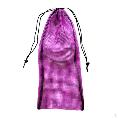 19'' X 9'' Drawstring Mesh Bag Storage Pouch Carry Sack for SCUBA Snorkeling Diving Gear Flippers
