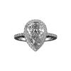 Cao Shi Teardrop Zircon Wedding Ring for Women