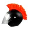 Motorbike Helmet Decor Hair Motorcycle Helmets Accessories Sticker