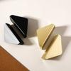 Nordic Style Black Semicircle Aluminum Alloy Cabinet & Wardrobe Handles