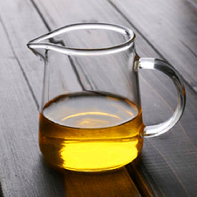 High Borosilicate Heat-Resistant Transparent Glass Triangle Gong Dao Bei Tea Separator 260ml прозрачный