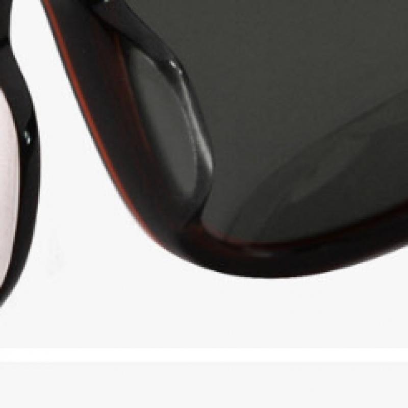 Puma Pu0087sk 003 Ripper Square Horn Rimmed Over Asian Fit Mirror Sunglasses