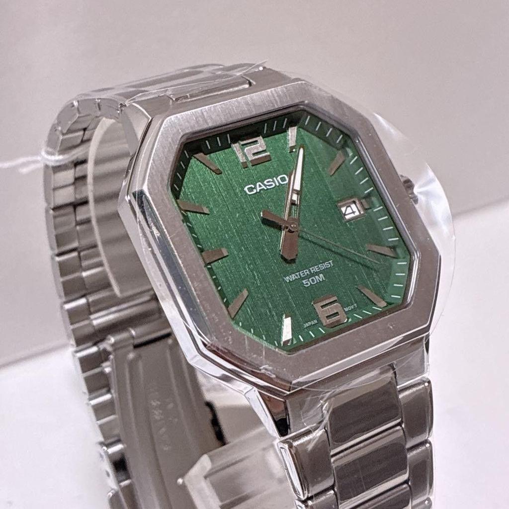 CASIO MTP-B195D-3AVDF Green Watch #1073