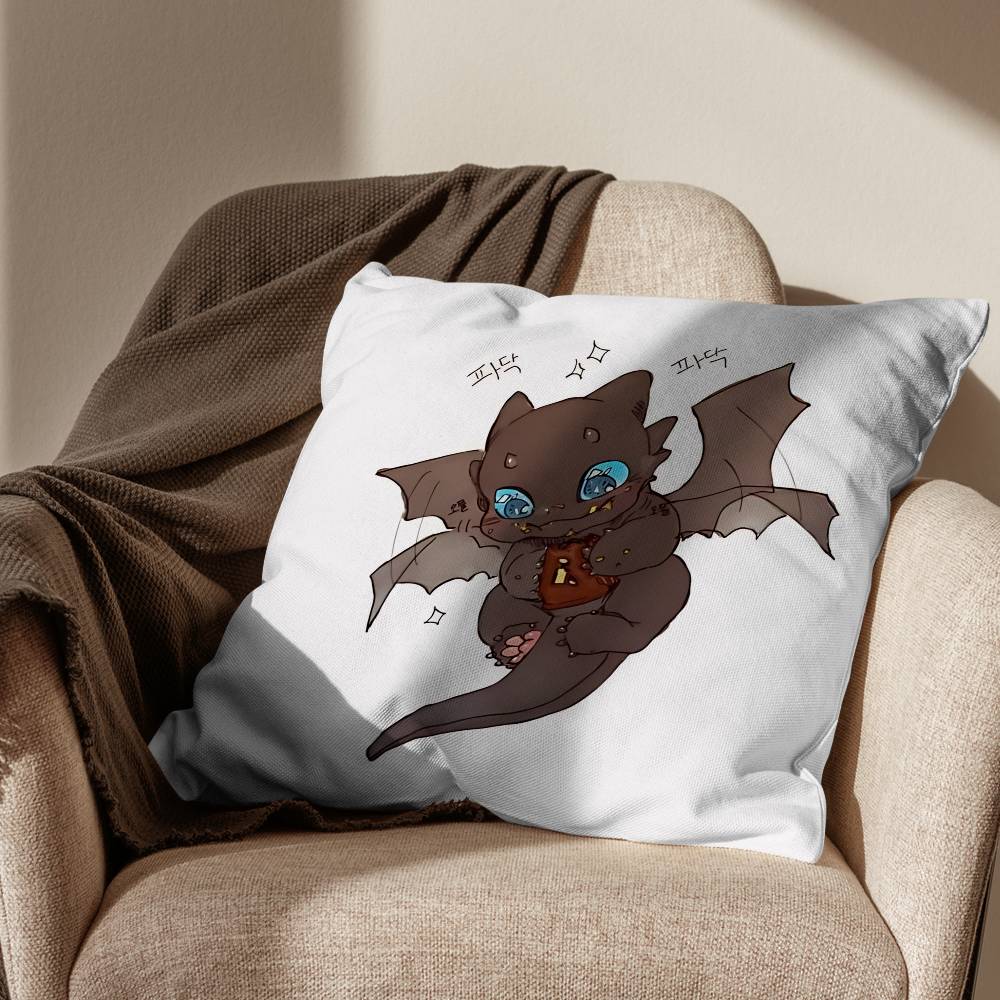 Cale Henituse TCF Raon Miru Pillow Case Sofa Living Room Bedroom Headboard Backrest Cushion Square Cushion Nap Time