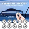 2026 Hot 2/5/10Pcs Car Lock Keyhole Stickers Door Lock Protect Car Stickers for Mercedes Benz W211 W204 W210 W203 CLA GLA Accessories