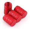 Car Parts Car Valve Caps Aluminium Tyre Valve Dust Caps Universal Set Of 4 Various Colours With Seal