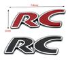 COS1 Rc Auto Achterste Kofferbak Embleem Staart Badge Lichaam Sticker for Honda Chevrolet  Subaru Haval Volvo Geely  Abarth Lincoln