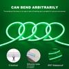 5V USB RGB LED Neon Strip Light 24key Remote Control Adhesive Tape 3535 108LED/m 6x12mm Waterproof Flexible Lamp Home Decoration