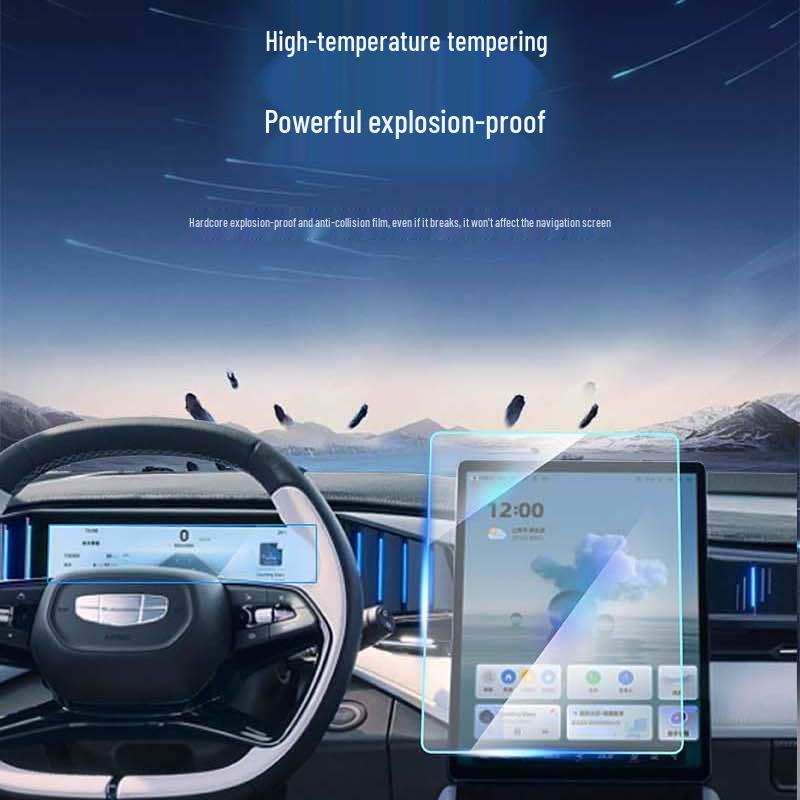 Tempered Glass Screen Protector for Geely Boyue L '23-'26 & Haoyue L Navigation Screen