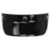 Universal 3 Snap-Button Visor Flip Up Wind Shield for Open Face Motorcycle Helmet