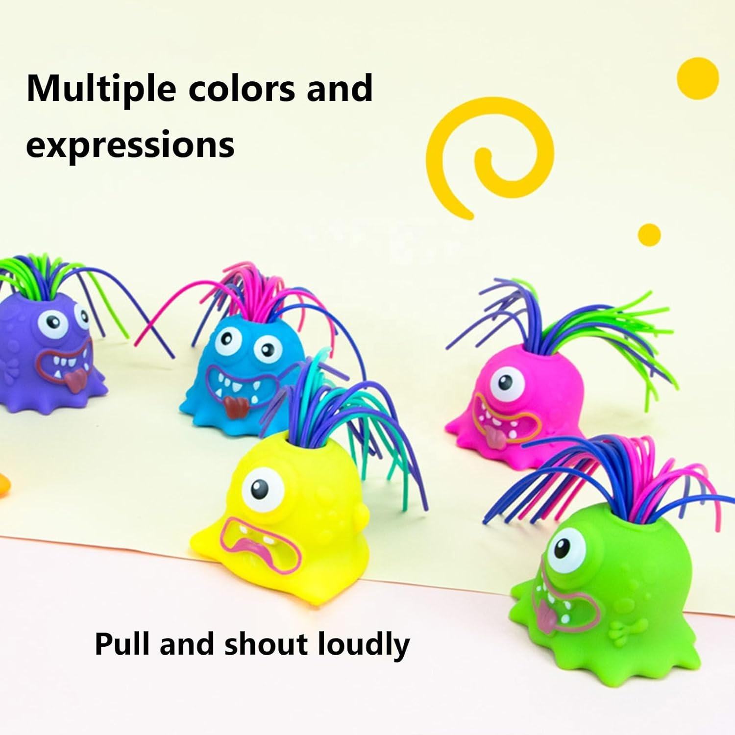 Веселая игрушка-монстр для выдергивания волос — фото 3