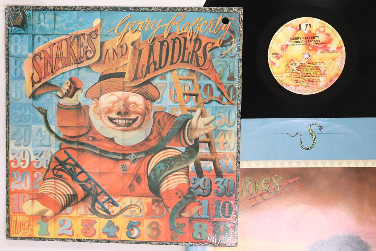 Виниловая пластинка GERRY RAFFERTY  Snakes And Ladders LOO1039 UNITED ARTISTS  US Rock Б/у