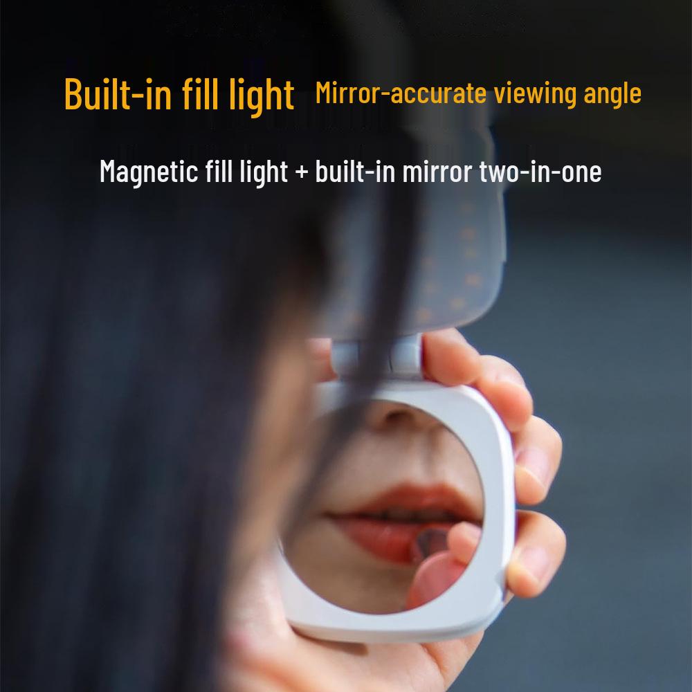 F662 Ultra-Thin Magnetic Selfie Light: Portable Beauty Fill Light for Mobile Phones
