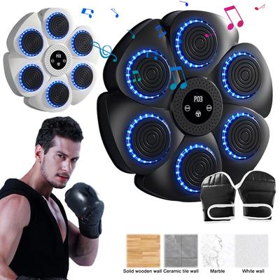 Musik Boxmaschine Boxen Fitness Boxtrainer Smart Bluetooth Boxpad Einstellbare Trainings Boxzielmaschine Ausrüstung