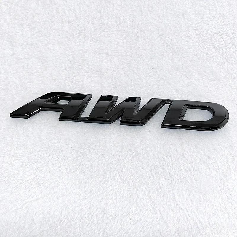 

ABS Car Trunk Letter Emblem Body Badge Sticker for Honda AWD Accord Elysion Jazz CRV Civic City Odyssey HRV Crosstour чёрный