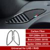 Car Side Air Vent Trim Carbon Fiber Interior Sticker For Alfa Romeo 159 Brera Spider 2004-2011 Accessories