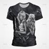 Scorpione Leone Pesci Sagittario Dodici Costellazioni T-shirt Uomo Estate T-shirt Vintage Divertente Stampa 3D T-shirt Top Casual