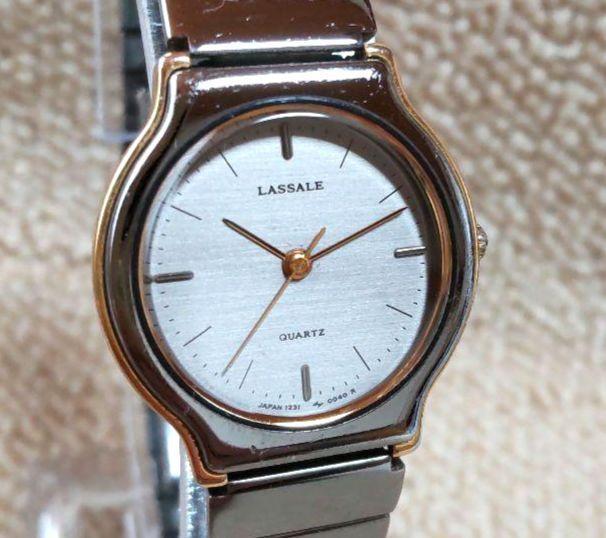 

[USED] Working SEIKO LASSALE Women s Quartz Watch with Gray Dial