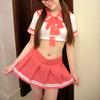 Women Crop Top Mini Pleated Skirt Stockings Schoolgirl Uniform Cosplay Costume