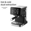 Italian Semi-Automatic Espresso Machine - 20 Bar Pressure with Milk Frother, Compact for Household Use