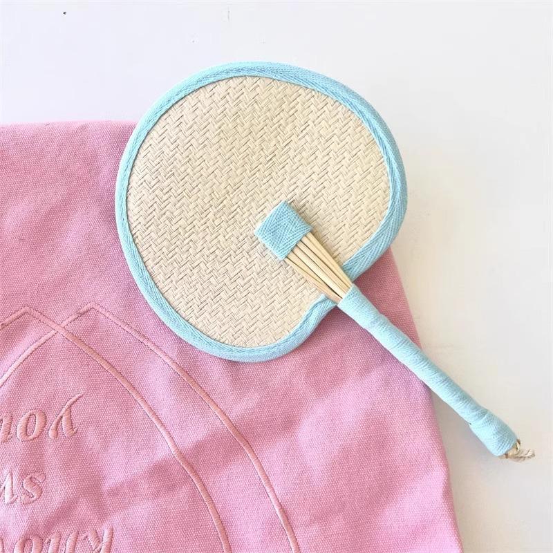 

Милый веер из рогоза ручной работы с изображением животных: Портативный, Прочный Летний Подвесной Декор