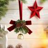 For Xmas Tree Christmas Hanging Decorations Creative Christmas Bell Pendant  Christmas Ornaments