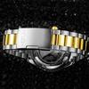Modun Men's New Sun, Moon and Stars Tourbillon Hollow Luminous Six-needle Three-eye Fully Automatic Mechanical Watch
