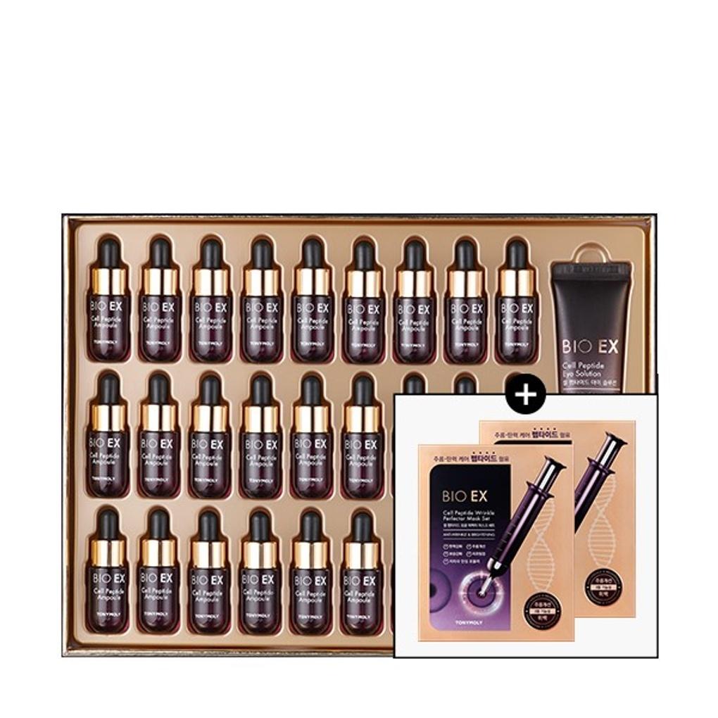 

Bio EX Cell Peptide Ampoule Set 20 Mask Packs Free