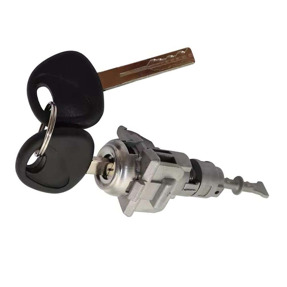 Set Front Left Hand Door Lock Cylinder w/Key 81970-1WA00 For Kia 2012-2017 Rio
