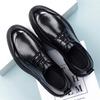 2026 New Men's Breathable Hollow Out Leather Oxford Shoes Formal Business Dress Shoes for Man Summer Autumn Platform Shoe Male