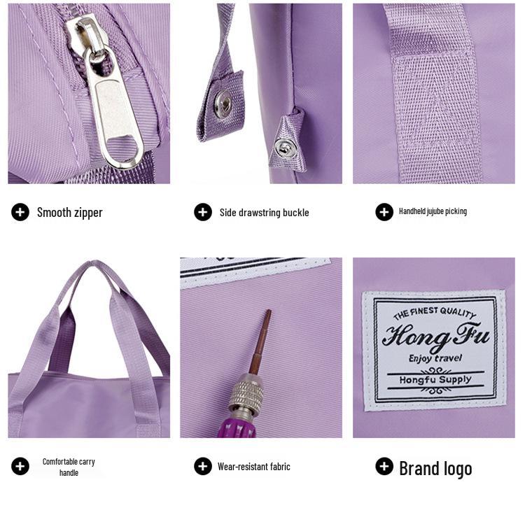 Expandable Waterproof Travel Bag with Universal Wheels – Large Capacity for Business, Student, or Maternity Use, Featuring Wet/Dry Separation