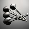 Stainless Steel Long Handle Deep Round Dessert Soup Spoon