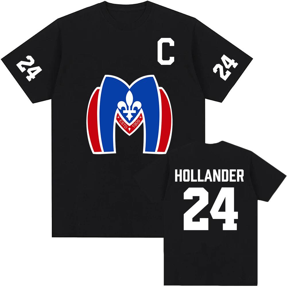 Илья Розанов 81 Футболка Boston Raiders Скотт Хантер 21 Рубашка New York Admirals Футболка  Горячее Соперничество  Холландер 24 Топы Montreal Metros XXL