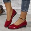 Grote Casual Platte Schoenen met Puntige Zachte Zool voor Dames Dragen Lichte Mond Enkele Schoenen