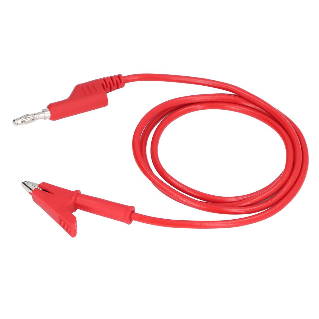   Clip Test  s Banana Plug Wire Cable Flexible for Electrical Testing J.70035‑1 4mm
