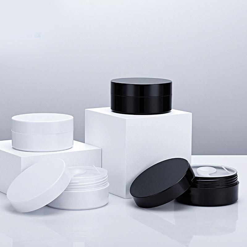 1 Stück nachfüllbare leere Flaschen Gesichtscreme Lotion Tiegel Augencreme Flaschen Kosmetikbehälter Augenmasken-Patch-Flaschen Make-up-Werkzeug