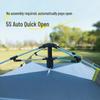 Ultra-Lightweight Automatic Camping Tent with Sun, Rain, and Mosquito Protection