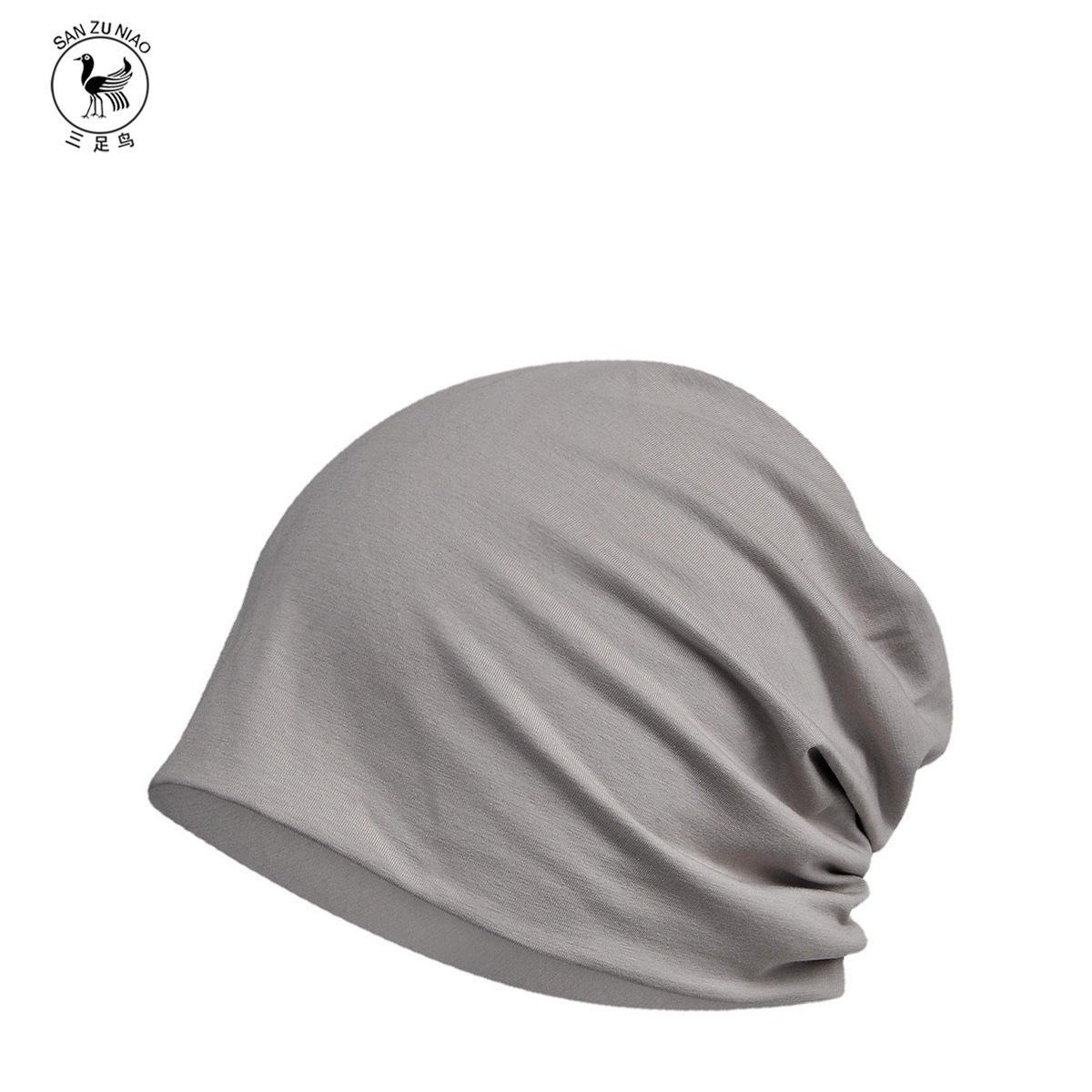 

Baotou Hat Мужская и женская четырехсезонная двухслойная уличная хипстерская однотонная хлопковая универсальная шапка-пуловер One Size/Elastic серый