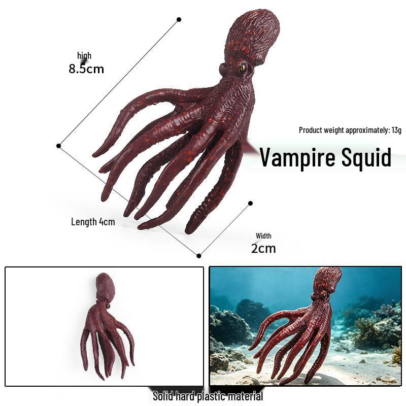 Ocean Wildlife Simulation Toy Set: Sea Turtle, Shark, Whale, Sea Lion, Tiger Shark, Manta Ray, Seal, Grouper.
