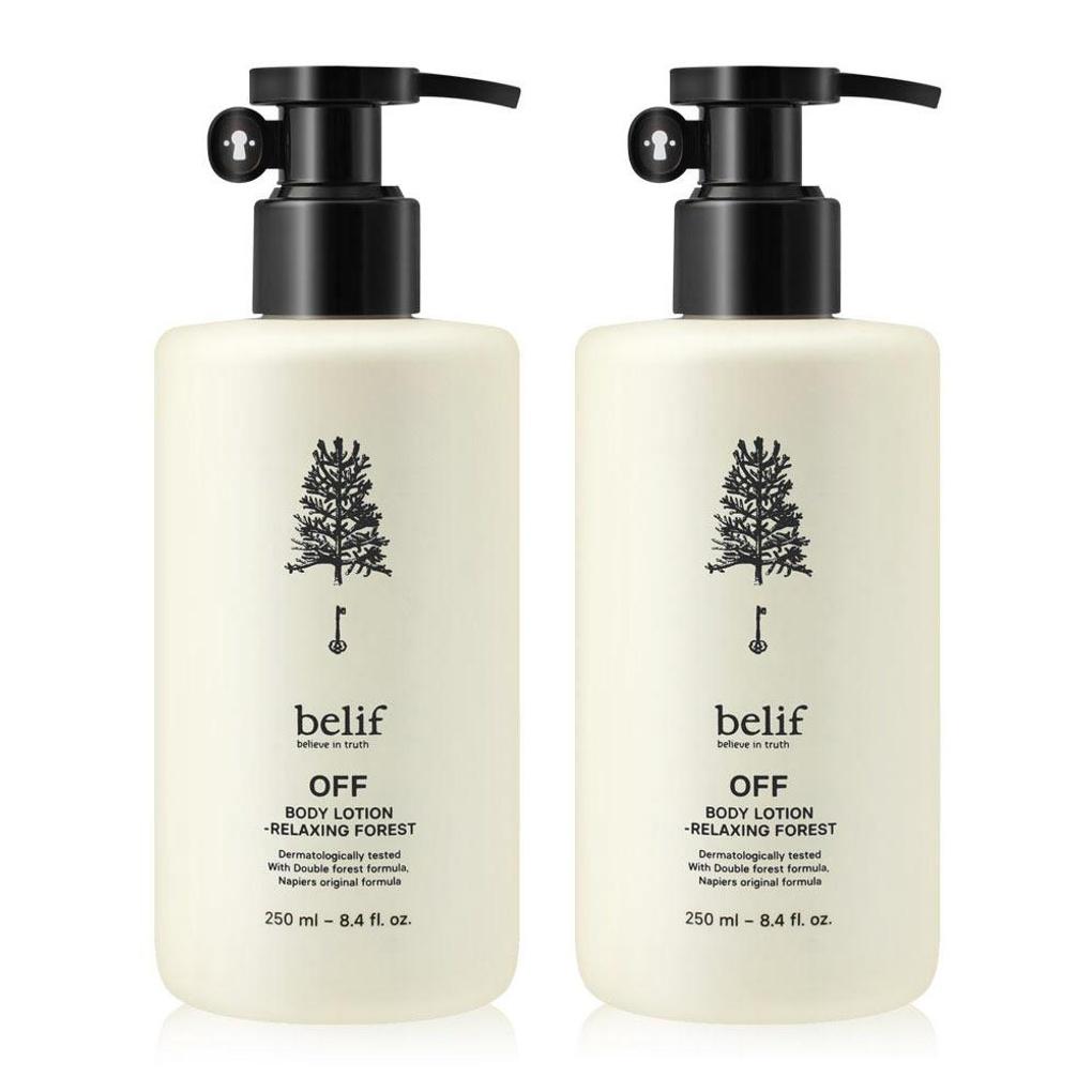 belif Off Body Lotion Relaxing Forest 250ml x 2