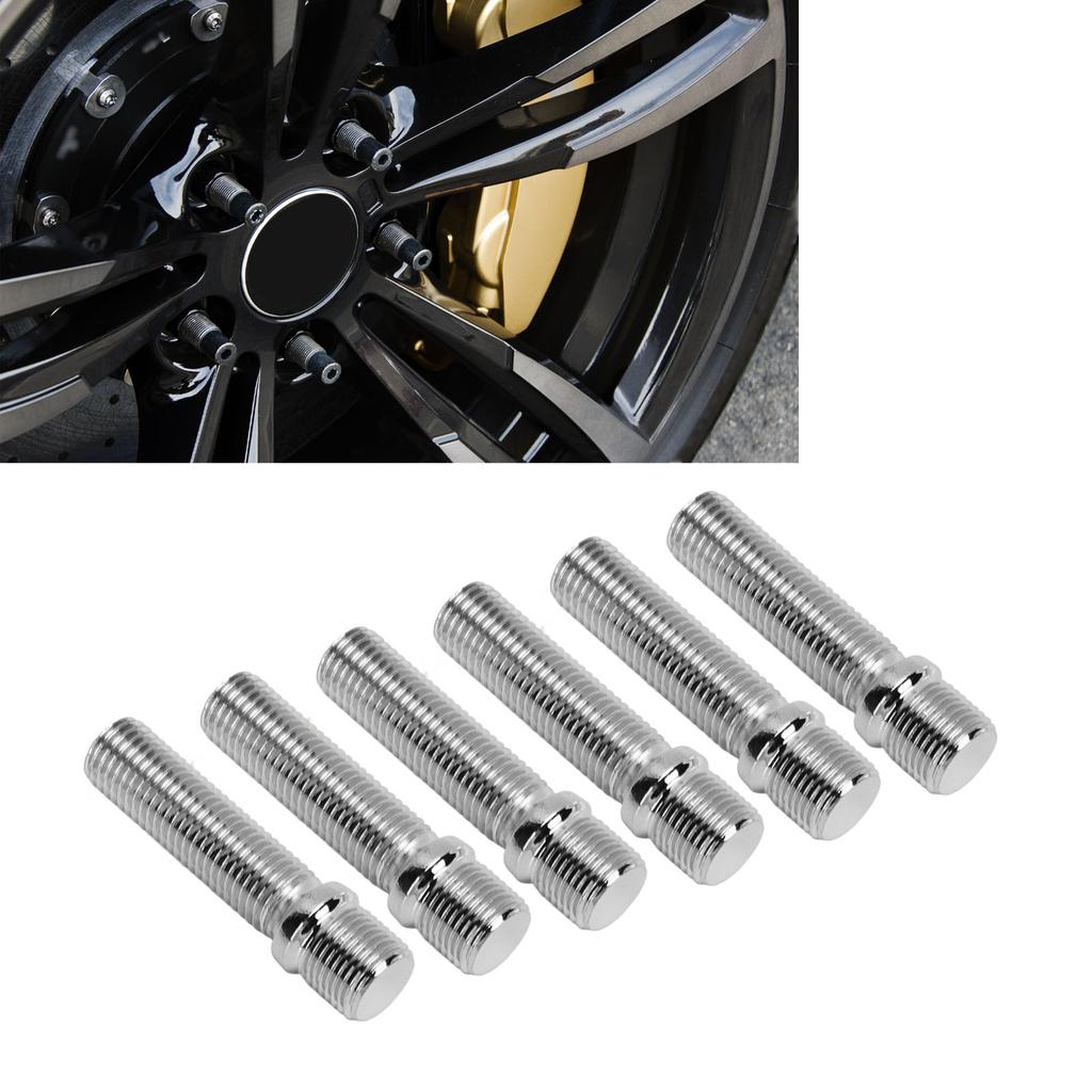 20 Pcs Extended Wheel Stud 58mm Wheel Conversion   Studs Adapter 41mm Shank Length