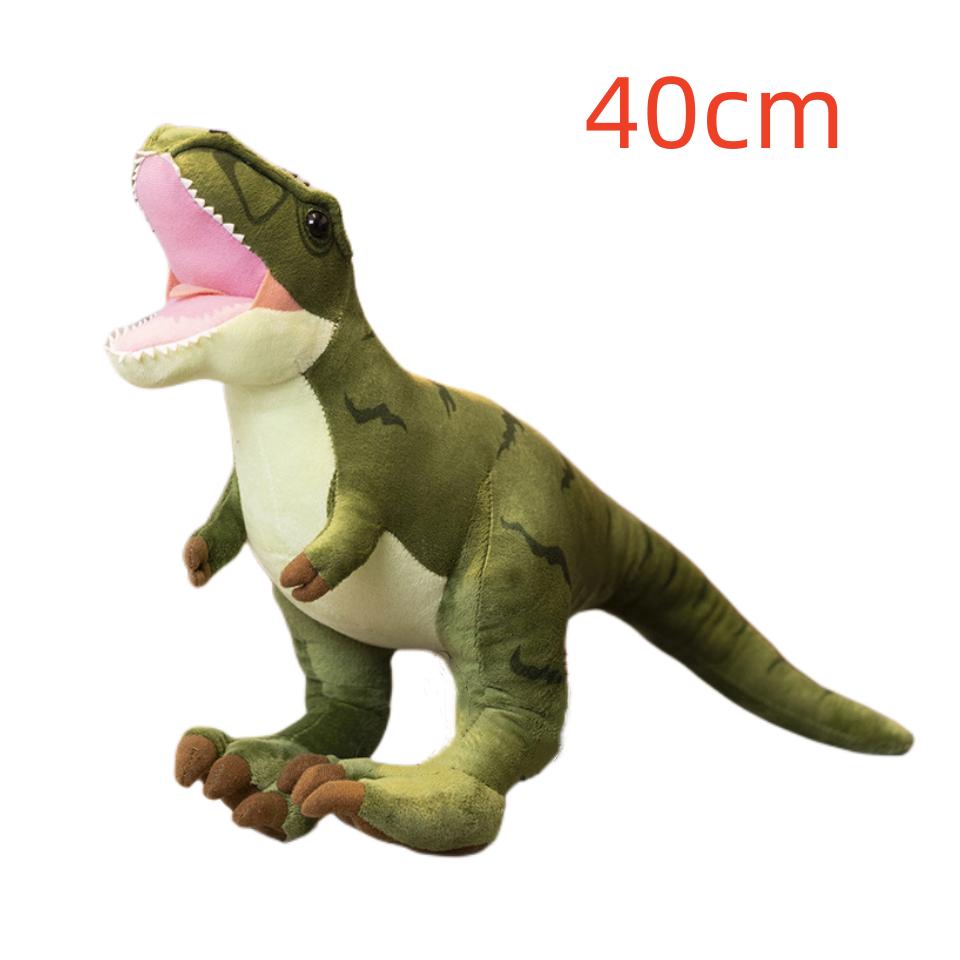 Simulation Dinosaur Plush Toy Lifelike Triceratops Ankylosaur Stegosaur Serpentine Dragon Plushies Doll Cartoon Soft Kids Toys