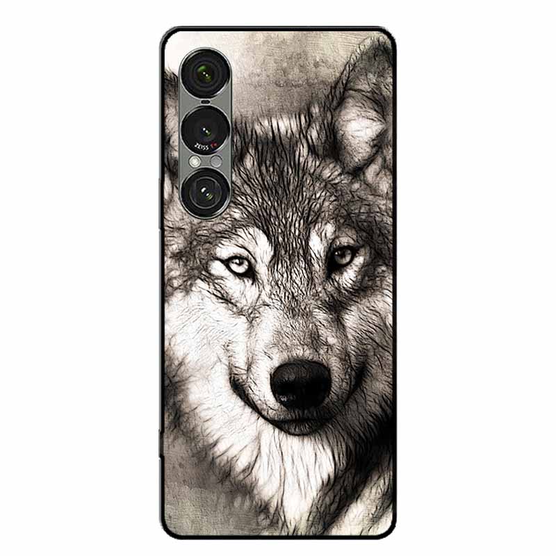 For Sony Xperia 1 VII / 1 VI / 1 V Cases Fashion Protective Silicone Back Cover For Xperia 1 VII Back Phone Capa Xperia 1V Funda