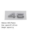 Adesivo Logo 3D 30 35 40 45 50 55 TFSI Emblema Paraurti Posteriore Auto Bagagliaio Posteriore Accessori