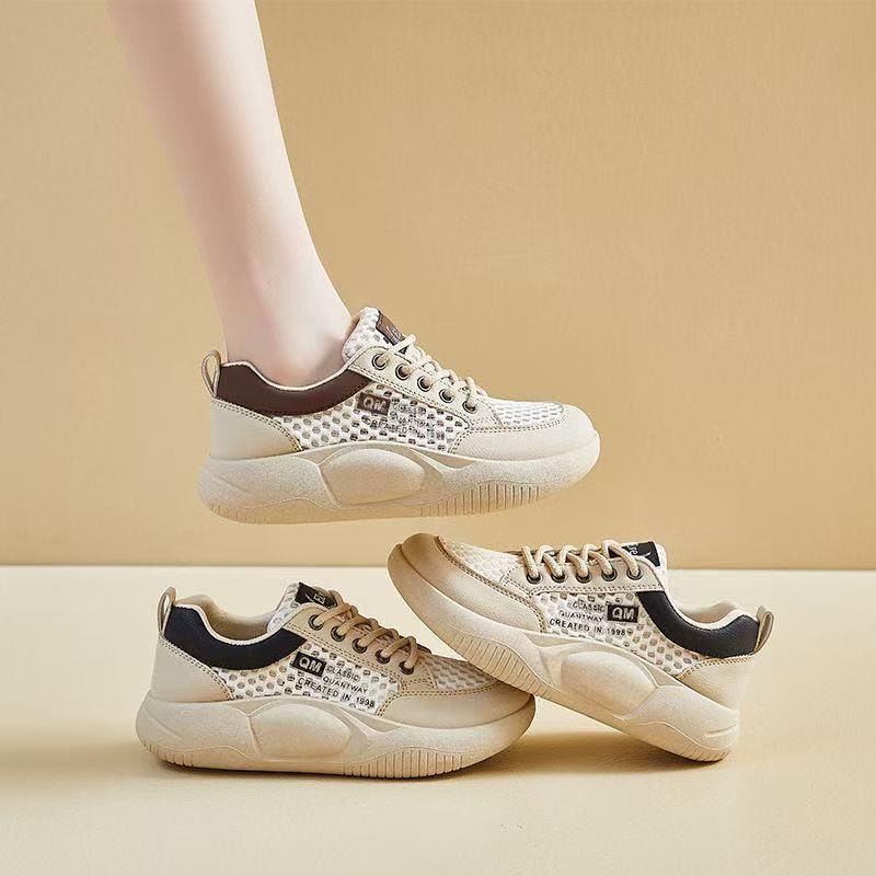 Summer women's shoes little white shoes new Korean version in female students mesh breathable heightening sports shoes casual board shoes women