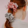 Mellotory Double Ribbon Shiny Scrunchie (2 Colors)