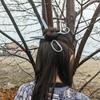 2 Pcs Creative Scissors Shaped Hair Sticks Non Slip Hold Cool Unique Design For Daily Wear Party Cosplay Hair Accessories