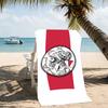 Beach Towel with AFC Ajax Pattern - soft,absorbent,machine washable Lightweight&Modern,swimming,Travel Essentials